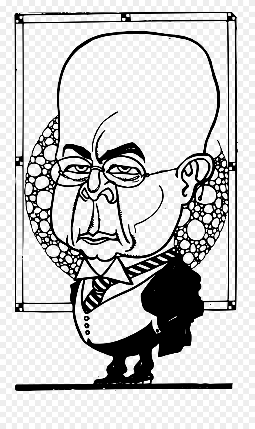 Big Headed Clipart - Png Download