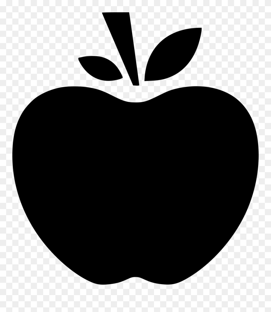 Apple Teacher Png - Heart Clipart