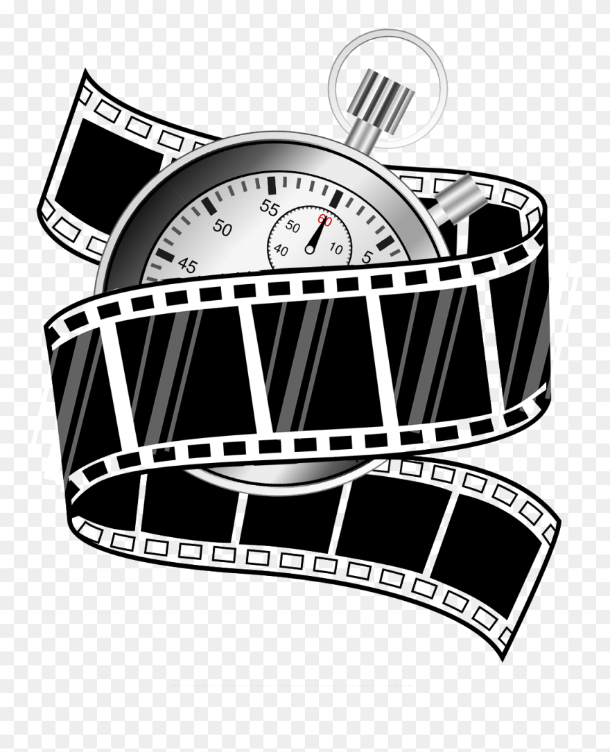 World Minute Movie Cup - Cinta De Rollo De Pelicula Clipart
