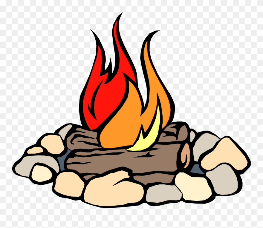Clipart Campfire - Png Download