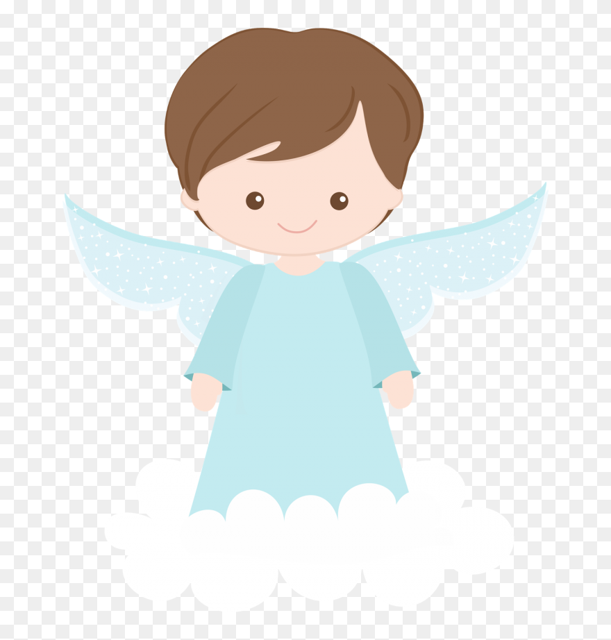 Anjinho Batizado Menino Png Clipart