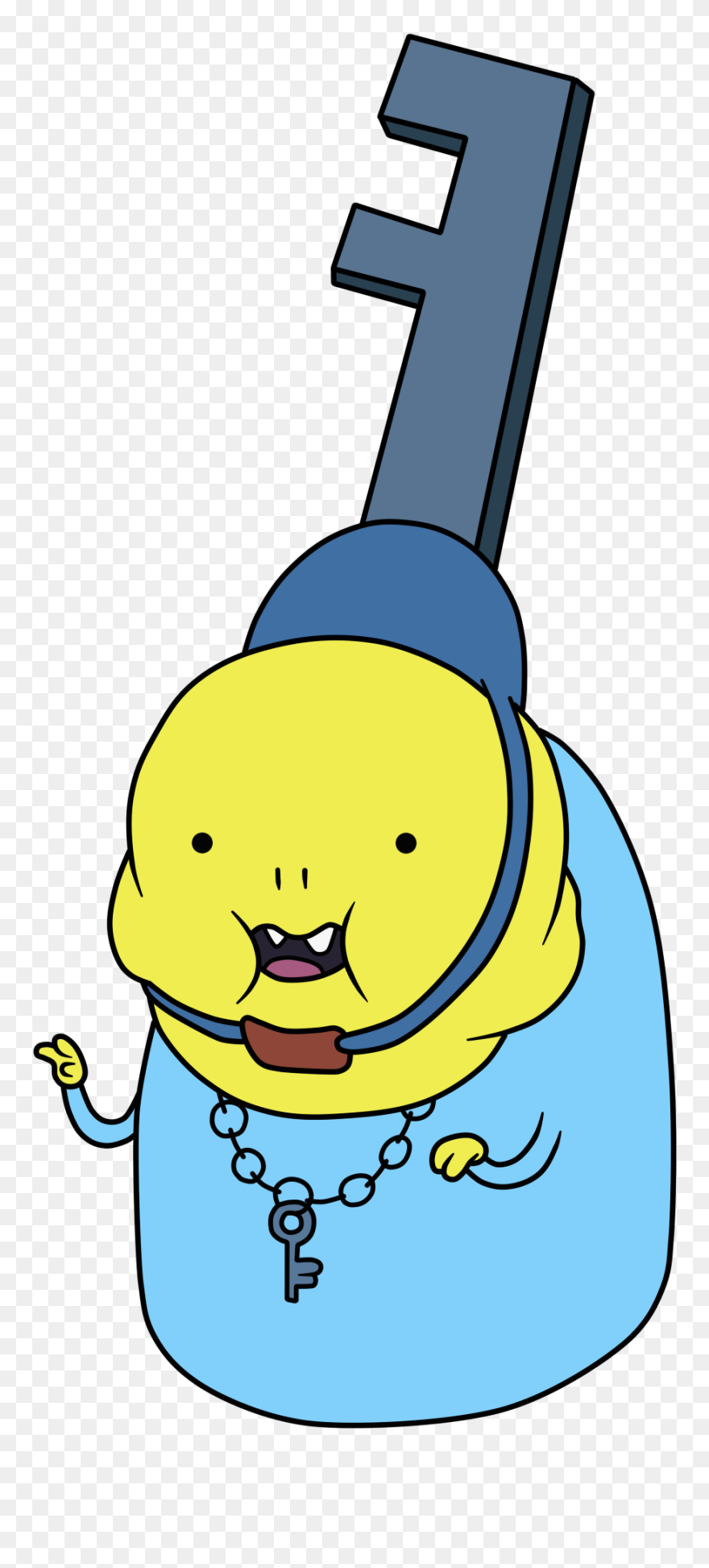 Clipart Key Llave - Funny Adventure Time Characters - Png Download