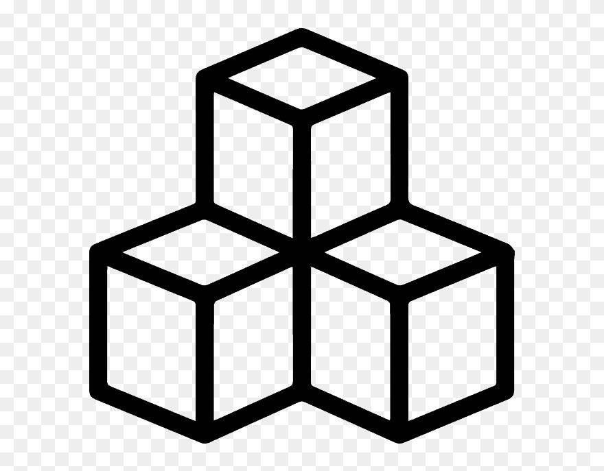 Cubes Icon Clipart