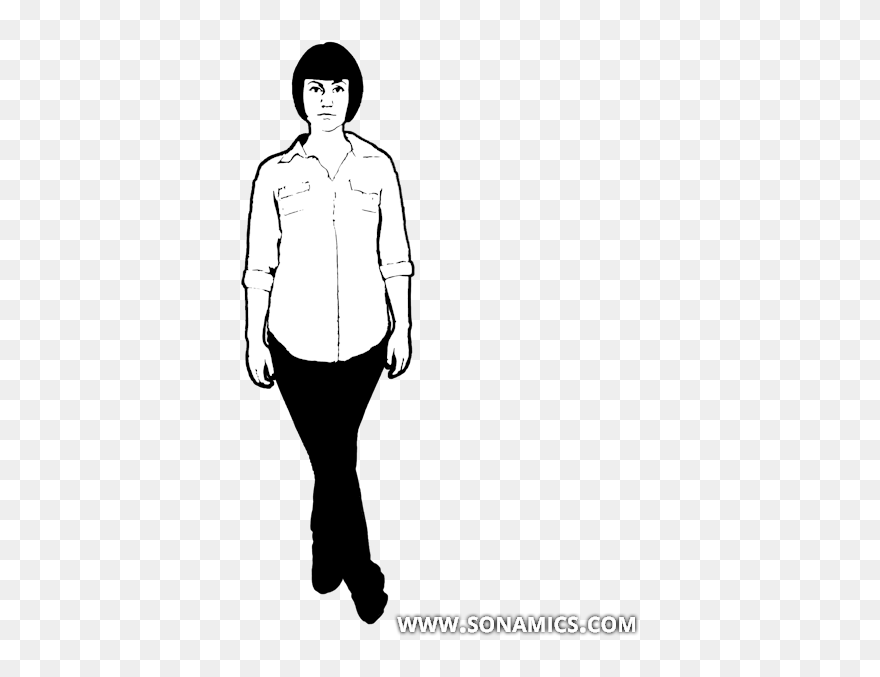 Arms By Side Body Language Clipart