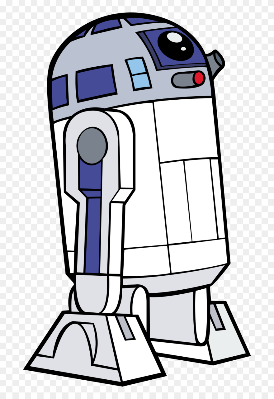 Star Wars R2d2 Cartoon Clipart