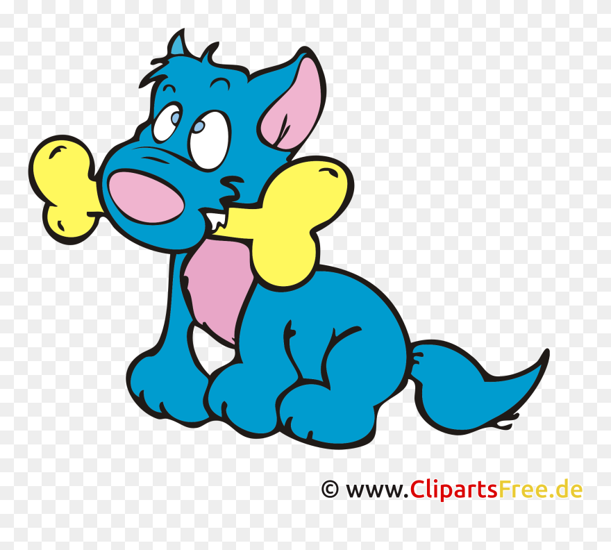 Hund Med Ben Clipart, Bild, Tecknad Film, Grafik Gratis - Clip Art - Png Download