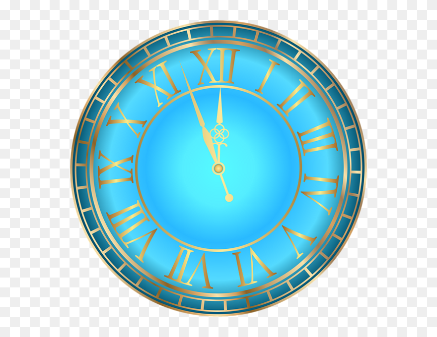 Blue Happy New Year Png Clipart