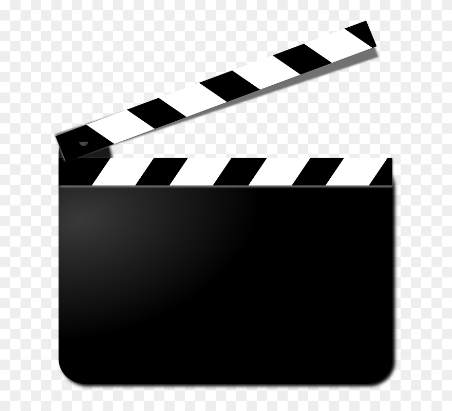 Movie Clap Clipart - Png Download