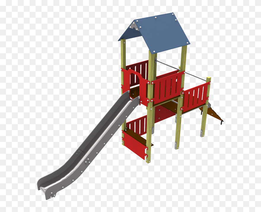Art1002 - Playground Slide Clipart