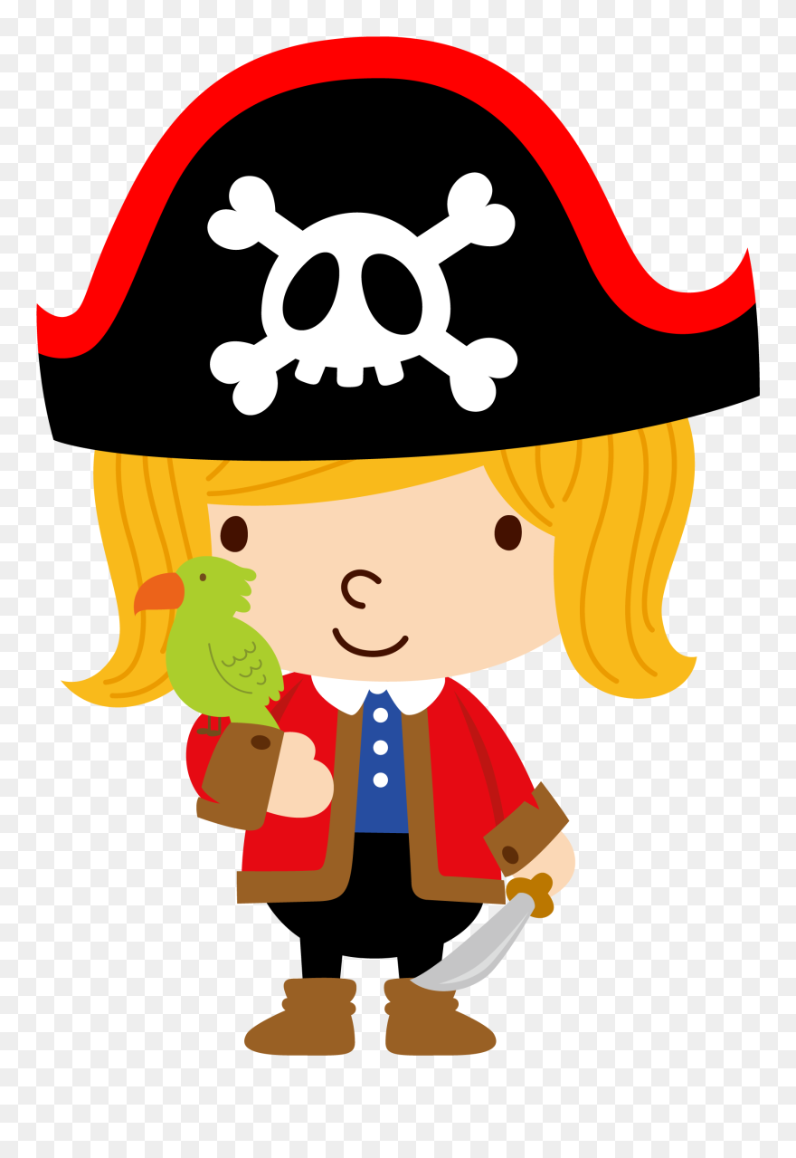 Kids Pirate Ship Clipart - Png Download