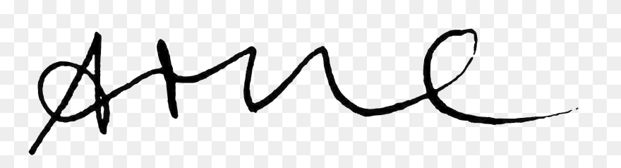 Arne"s Signature Clipart