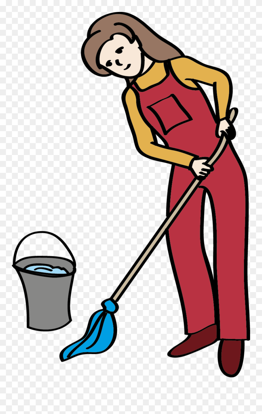 Leichte Sprache Putzen Clipart