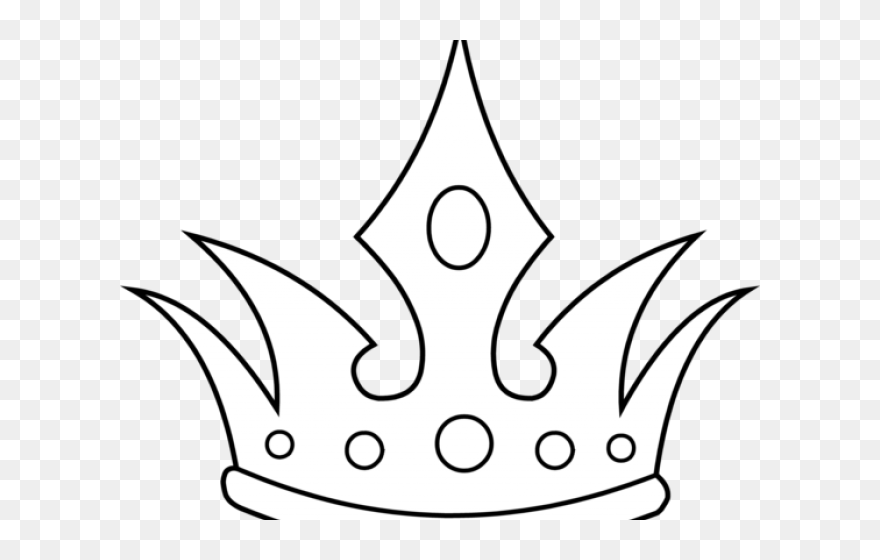 Crown Line Drawing Clipart