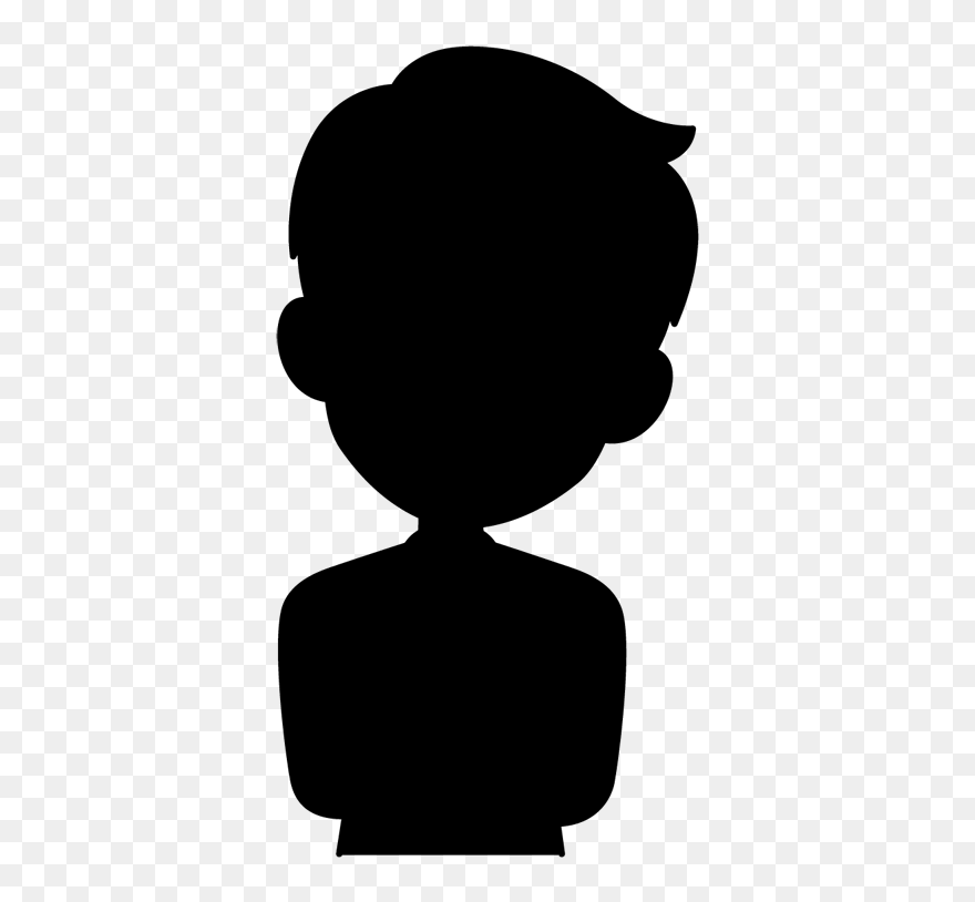 Clip Art Product Design Silhouette Neck - Png Download