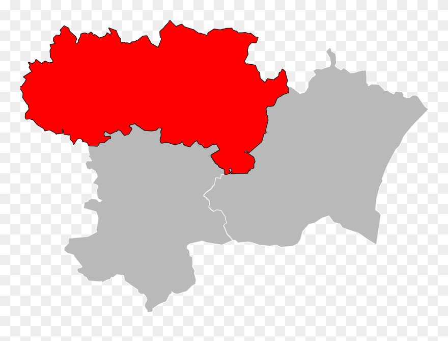 Arrondissement De Carcassonne Aude - Carte Du Département De L Aude Vierge Clipart