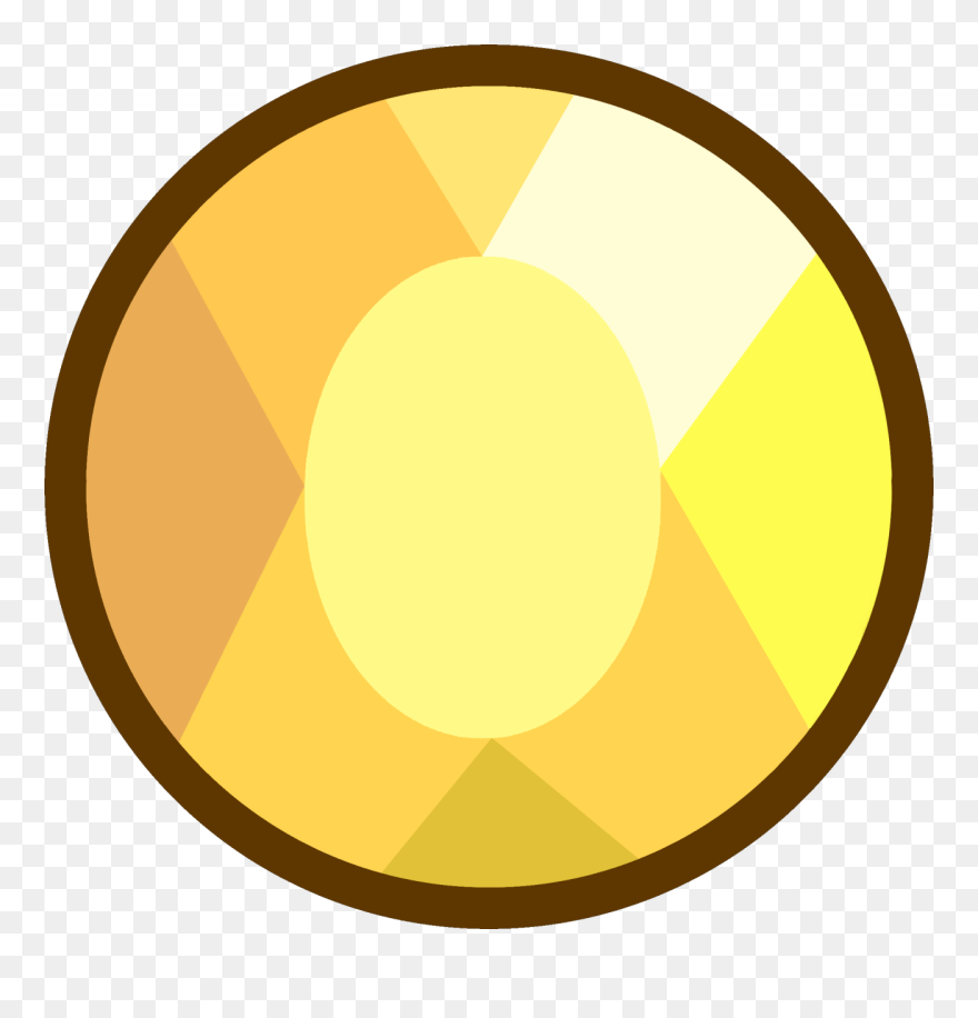 Gem Clipart Yellow Gem - Portable Network Graphics - Png Download