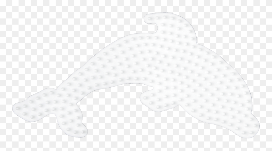 Delfin 300 Podkładka Koraliki Hama Midi - Bead Clipart
