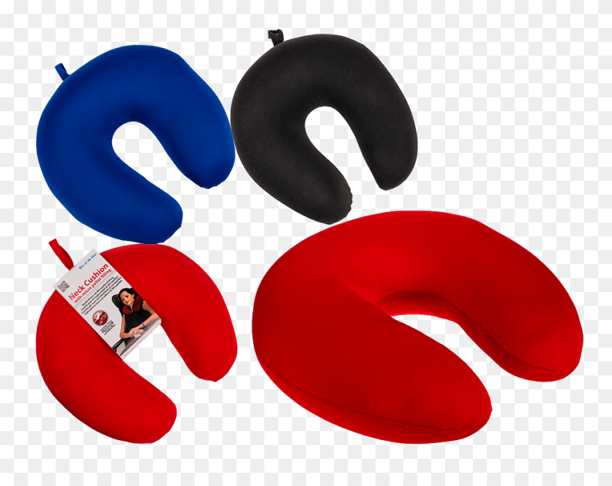 Nackenkissen Auf Banderole Clipart