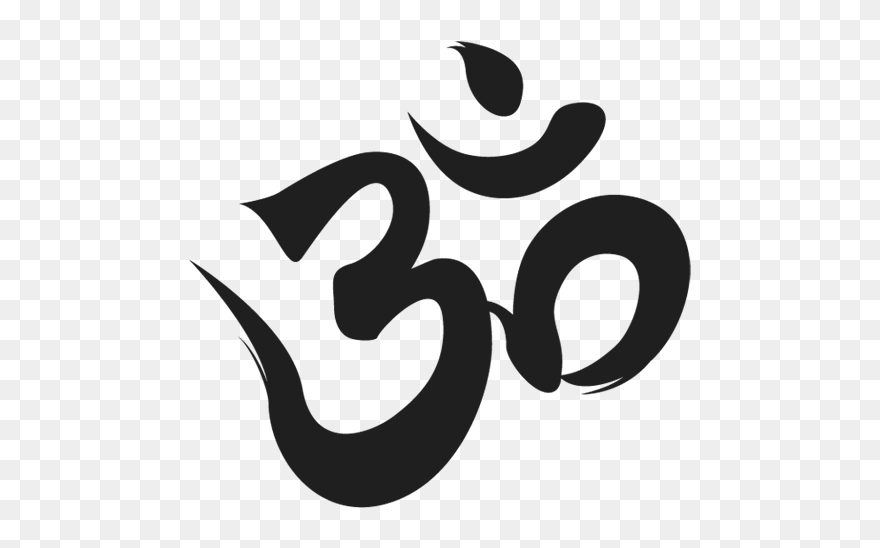 Om Free Download Png - Hinduism Symbol Transparent Background Clipart