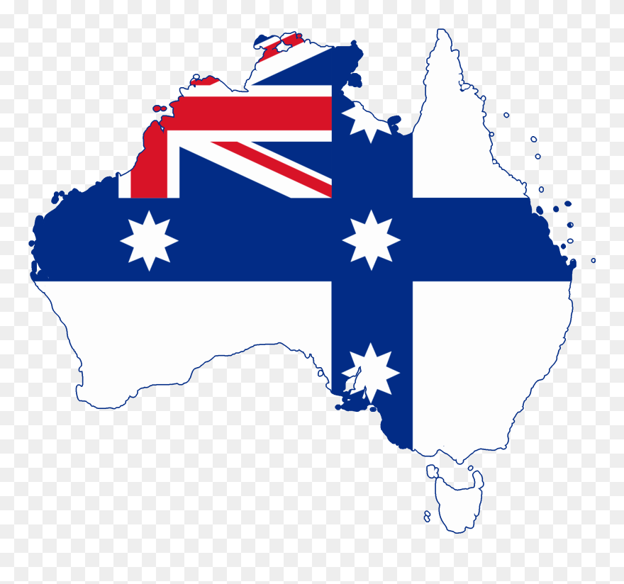 Australia Federation Flag Clipart