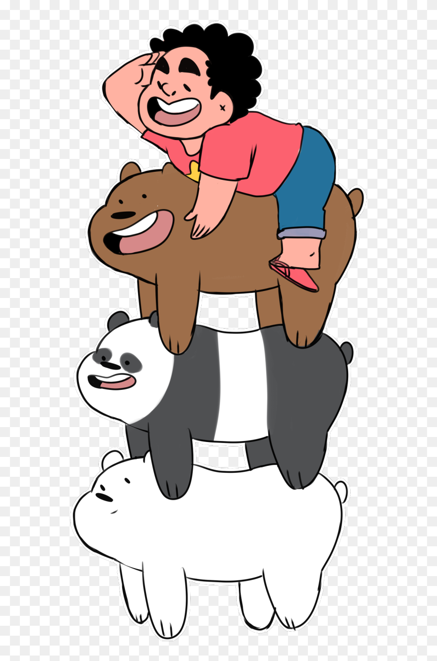 Panda Clipart We Bare Bears, Picture - Human Stack - Png Download