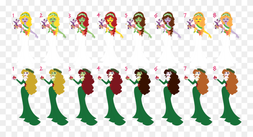 Color Clipart Spring - Persephone Color - Png Download