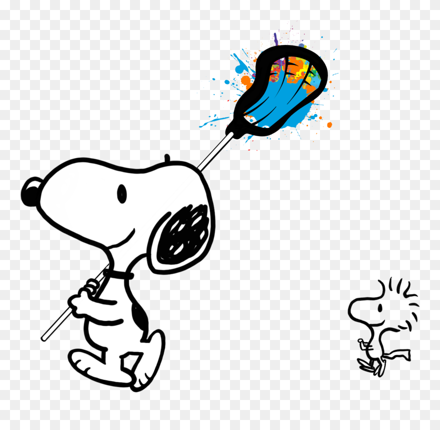 #snoopy #lacrosse #lax #splash #paint #splatter #freetoedit - Snoopy Lacrosse Clipart