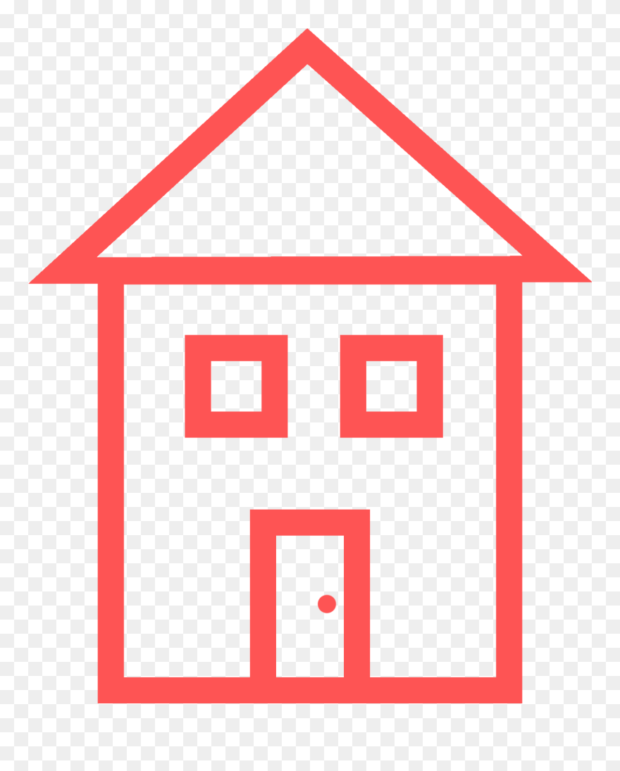 Sun And House Icon Clipart