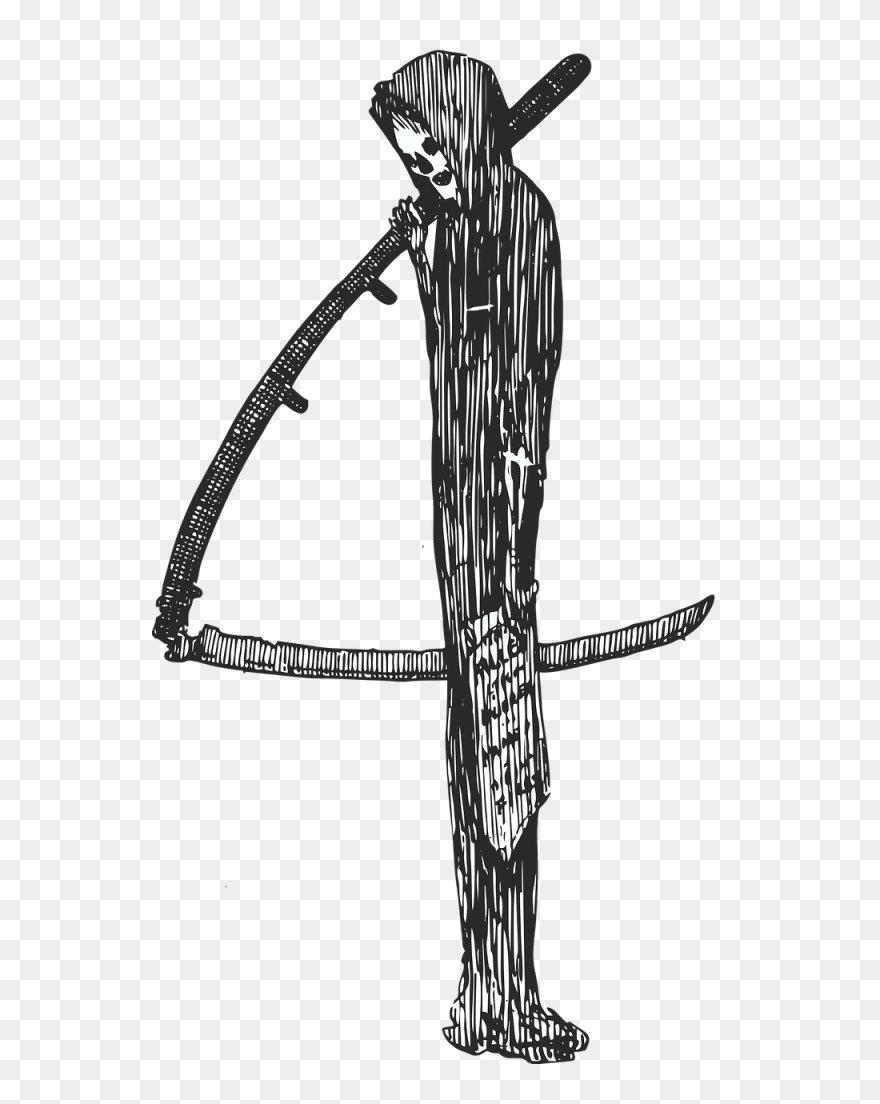 Holocaust Drawing Huge Freebie Download For Powerpoint - Scythe Reaper Clipart