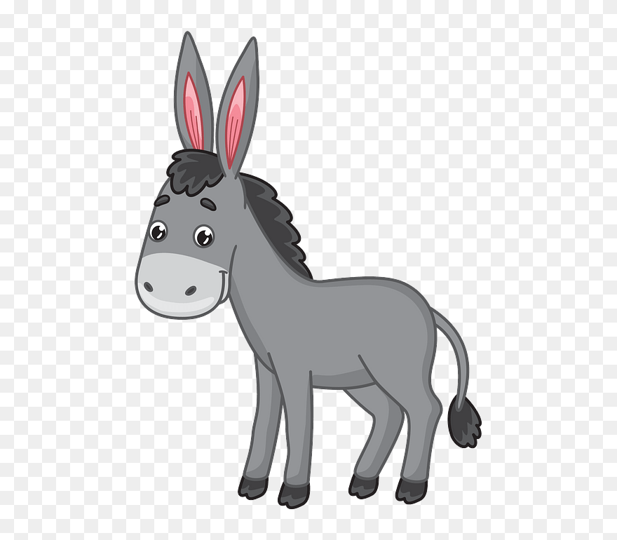 Donkey Clipart - Png Download