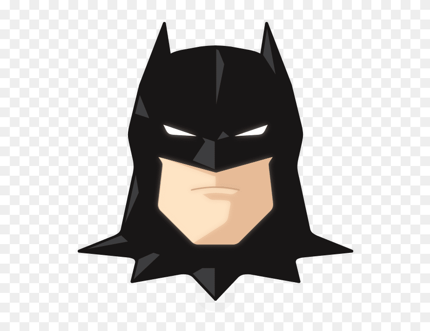 Batman Sticker Decal Adhesive Clip Art - Batman Head Clip Art - Png Download