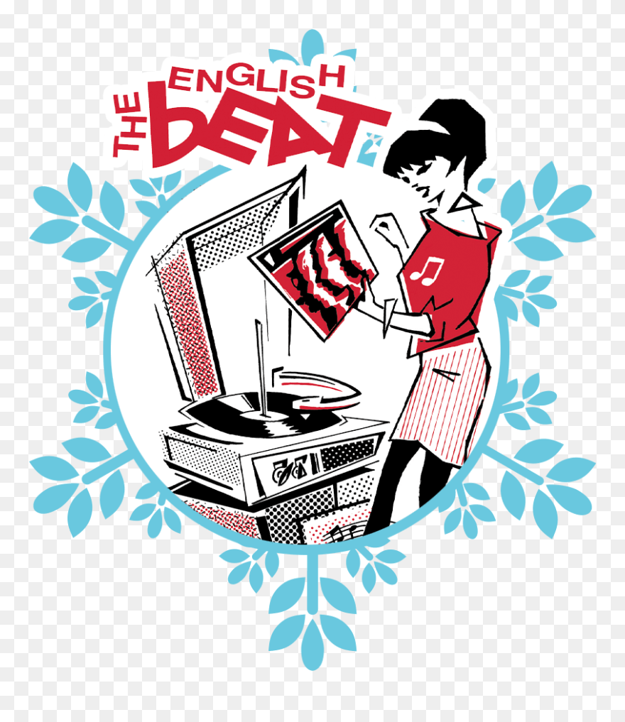 English Beat Girl Clipart