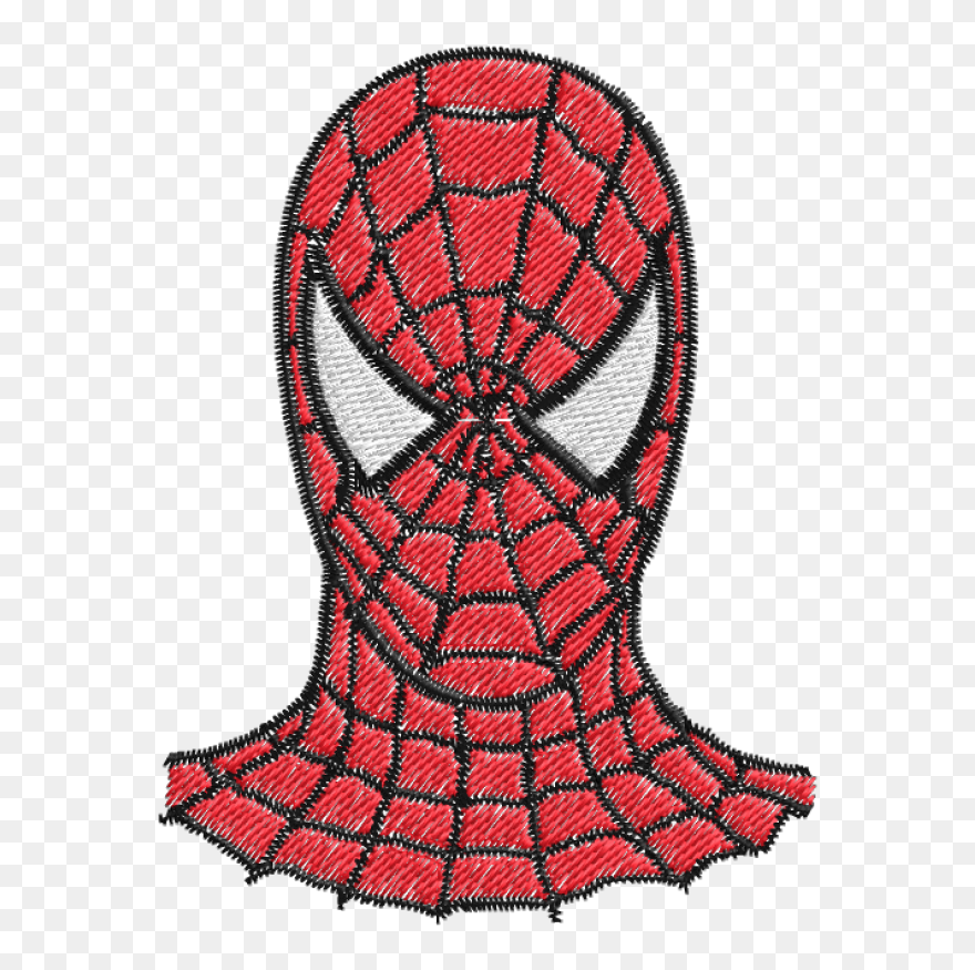 How To Draw Spider-man Drawing Image - Spider Man Mask Drawing Clipart