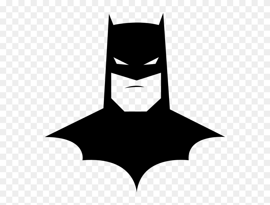 Batman Clipart Face - Batman Face Png Transparent Png