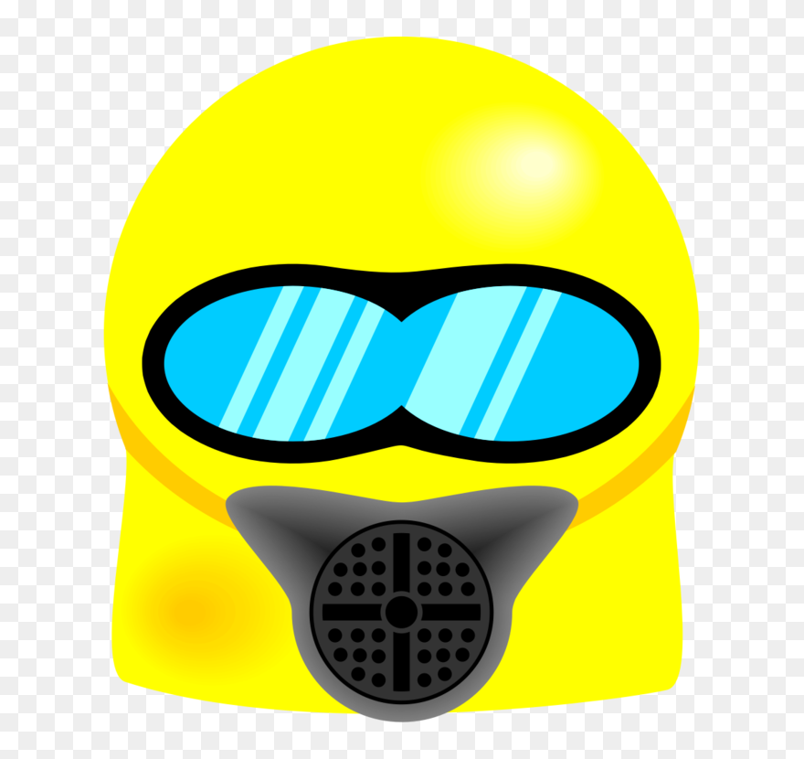 Mask,yellow,goggles - Mask Clipart
