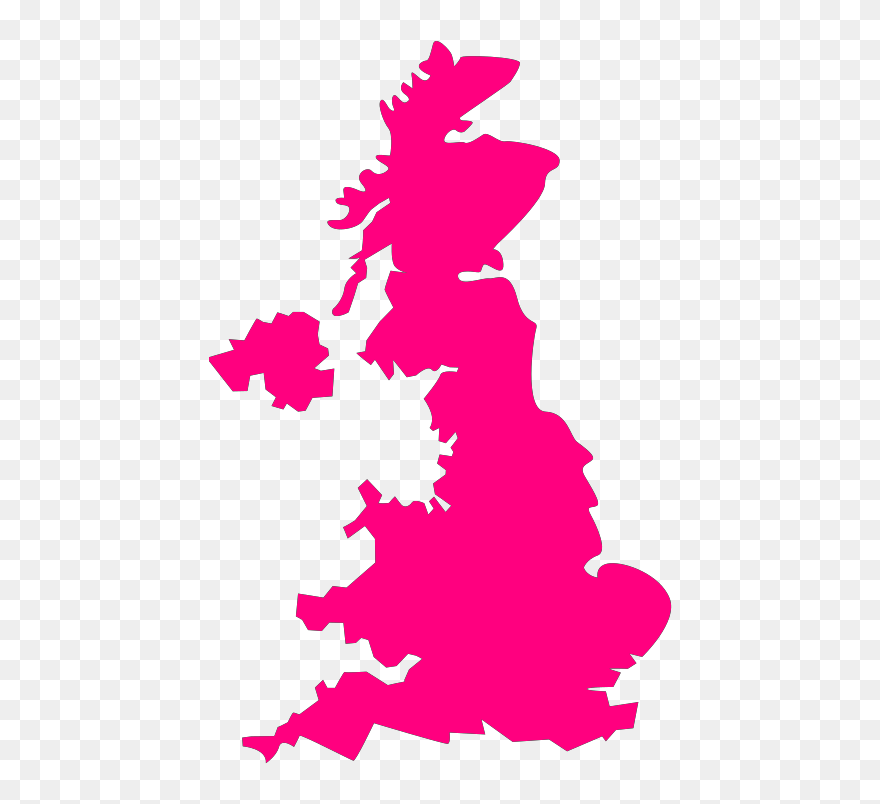 United Kingdom Map Png Clipart