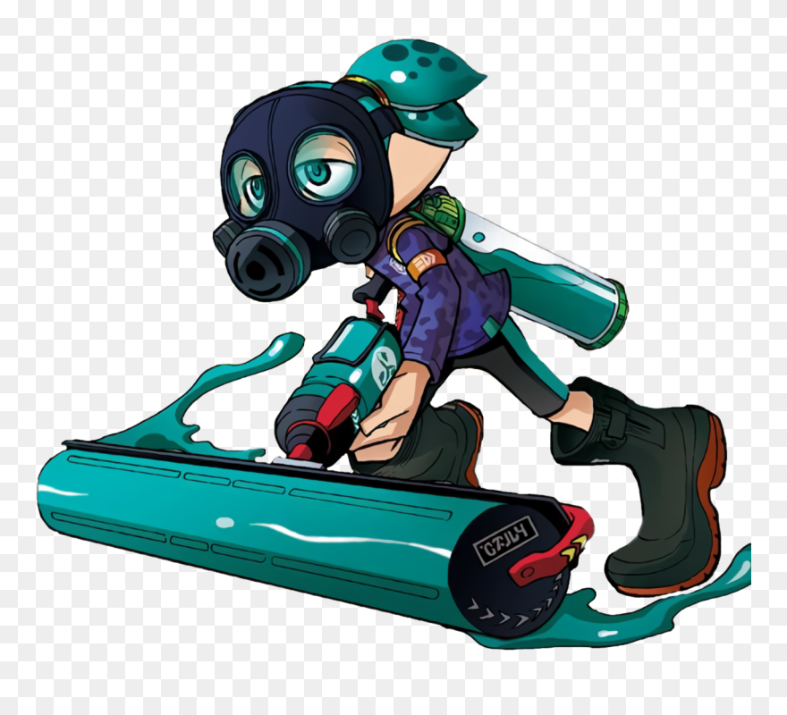 Splatoon Coroika Mask Clipart