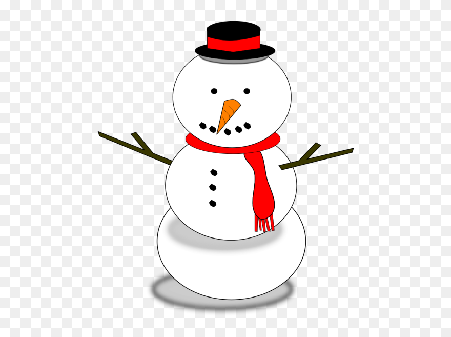 Snowman Png Images - Initial S Words For Kids Clipart