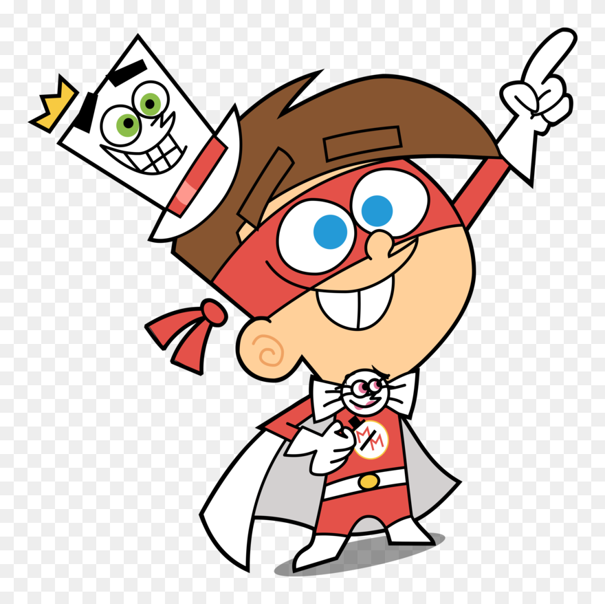 Timmy Turner/the Masked Magician Vector - Fairly Oddparents Timmy Turner Clipart