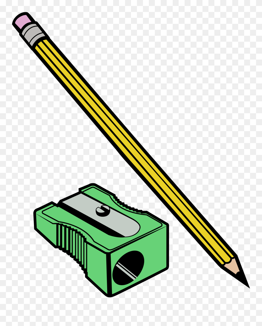 Sharpener Clipart Small Pencil - Drawing Pencil And Paper - Png Download