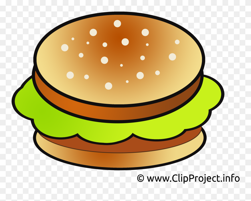 Clipart Hamburger - Essen Bilder - Essen Clip Art - Png Download