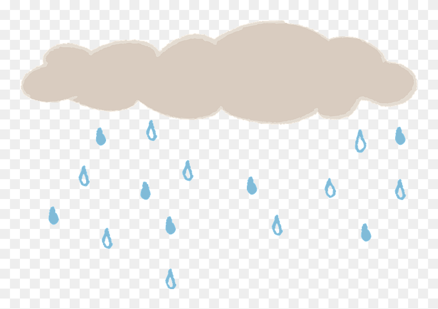 Rain Clouds Clipart - Illustration - Png Download