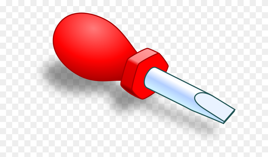 Screwdriver - Stubby Screwdriver Clipart - Png Download
