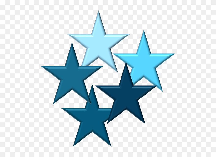 Glitter Star Silhouette - American Girl 2020 Launch Party Clipart