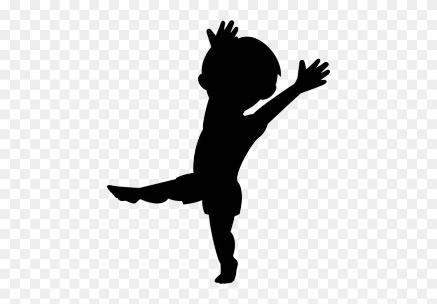 Gymnastics Tumbling Png Free Transparent Clipart @ - Bronco Horse Sillouhette