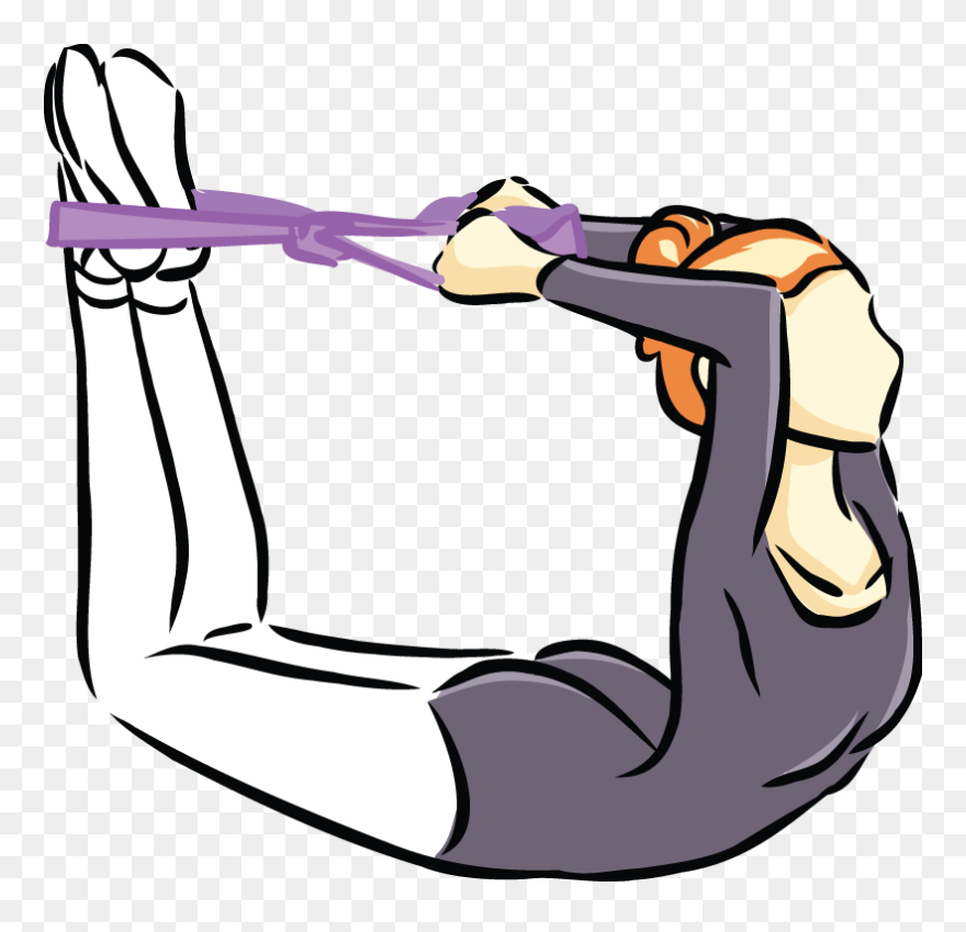 Stretches To Do With Plum Band Clipart