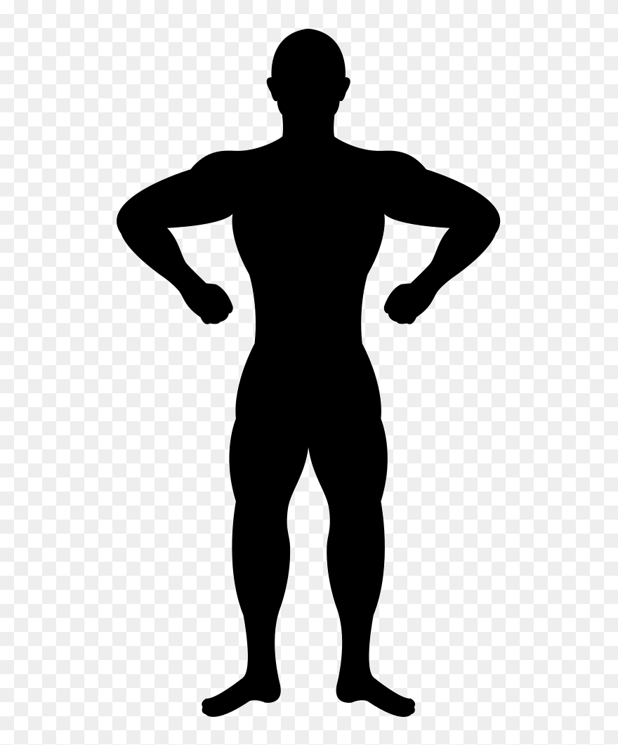 Gymnast Silhouette - Portable Network Graphics Clipart