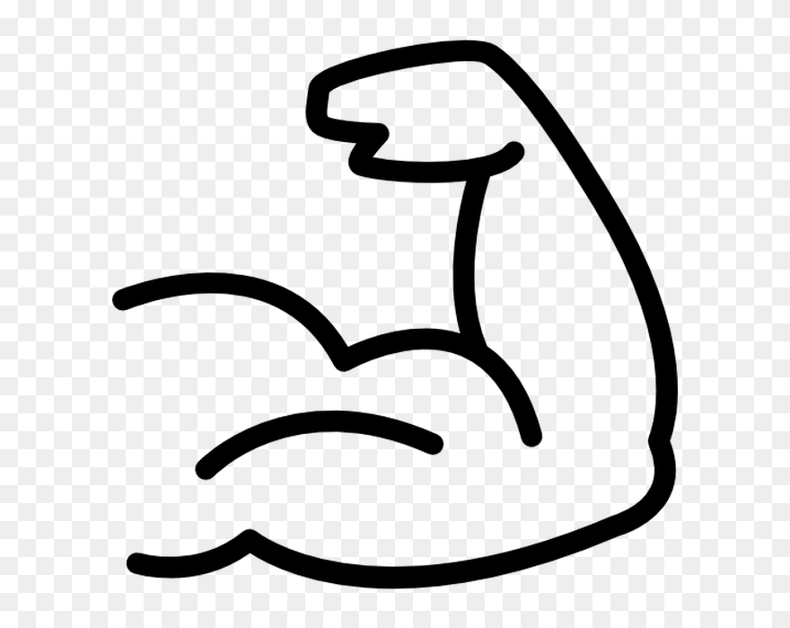 Muscle Arm Icon Transparent Clipart