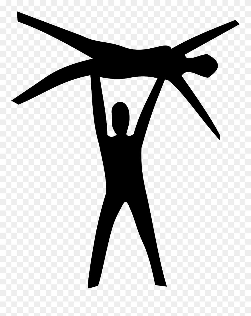 Dancing Gymnastics Dancers Free Photo - Ginastica Acrobatica Png Clipart