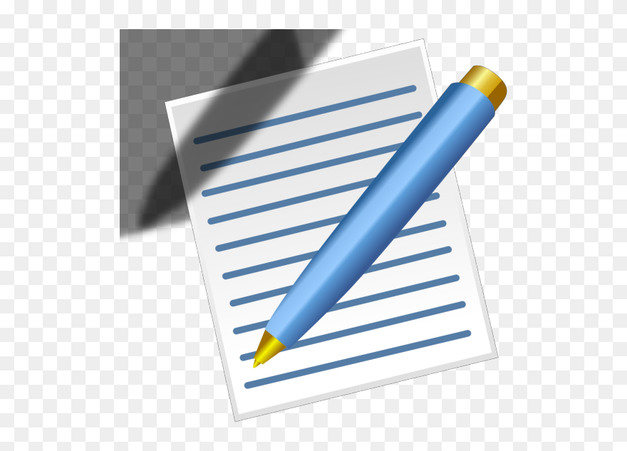 Pen And Paper Png Icons - Notebook And Pen Clipart Png Transparent Png